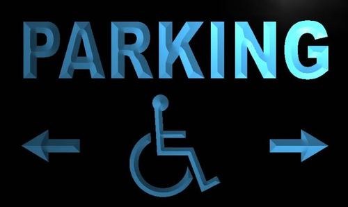 Parking Only Neon Light Sign